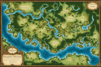 make highly detailed fantasy maps for you