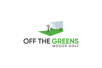 do a tee off with a stylish logo indoor golf design in 1 day