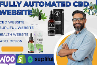 create cbd shopify hemp supplement store ecommerce store dropshipping store