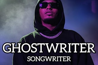 be your rap ghostwriter songwriter jingle rapper drill trap lyrics male female