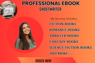 ghostwrite entertaining, original fiction stories