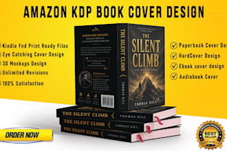 d do book cover design, ebook covers, amazon KDP covers