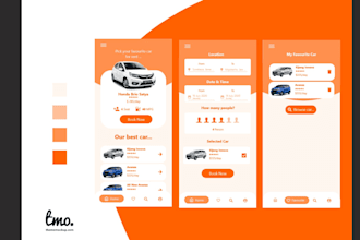 develop user friendly carpooling app, car rental app, ridesharing app for you