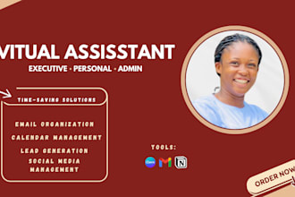be your executive virtual assistant and reliable personal virtual assistant
