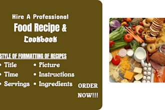 be your food recipes ebook writer, keto recipes, vegan recipes ebook writer