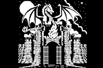 create any 1 bit design 8 bit pixel art