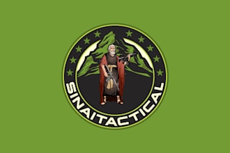 design a memorable mascot character logo in 1 day