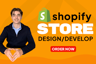 design and develop a professional shopify webshop to boost your sales