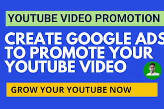 do youtube video promotion and marketing through google ads