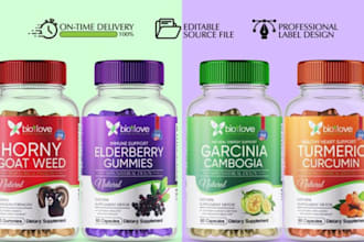 do supliful supplements label design redesign add winning products to shopify