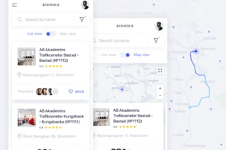 develop outstanding driving school app, driving instructor app, website
