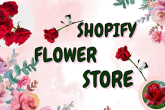 do shopify store, flower store, flower website, flower shopify store