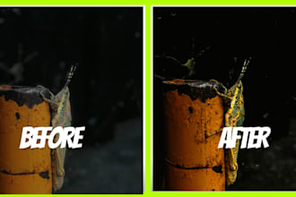 color grade photographs in lightroom