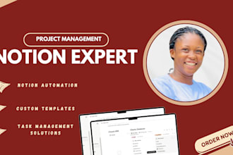 build notion template custom notion project manage design expert notion