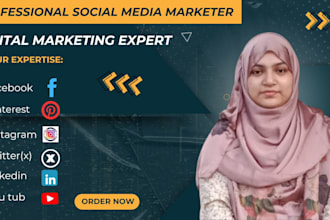 do your professional social media marketing and digital marketing expert