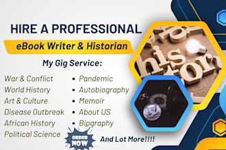 be history, biography, autobiography, mythology, memoir, about us ebook writer