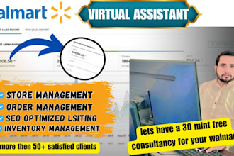 be your walmart 2 step dropshiping VA and wfs
