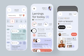 develop ai e learning app, languages learning app, online courses app