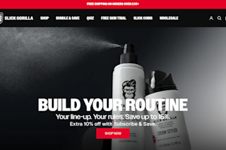 do beard oil website salon website beard care shopify store men grooming website