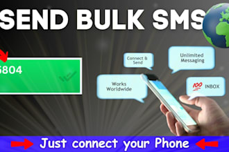 develop bulk sms text message marketing software for andriod and IOS