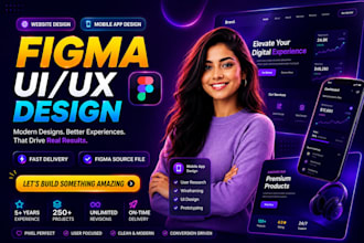 figma website landing page design, website uiux design