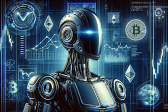 develop a custom crypto trading bot for binance or bybit with python