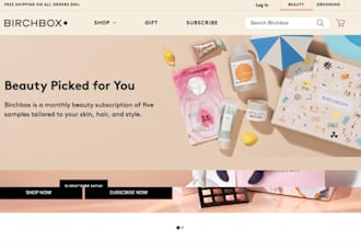 design money making subscription box shopify auction store membership website