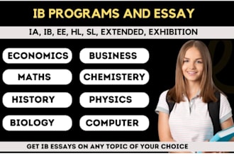 do ia, ib, tok exhibition essay writing, economics