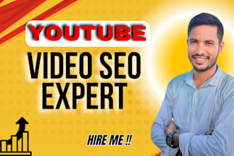 do your youtube channel SEO for top ranking on search results