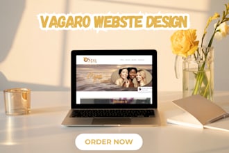 design vagaro, spa, beauty website showit website with online booking