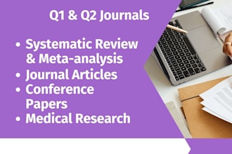do peer review journal article conference paper systematic review meta analysis