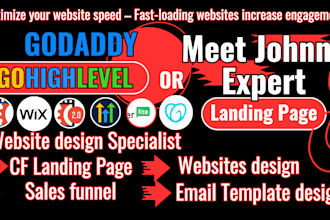 do godaddy website migration, builderall landing page, redesign godaddy website