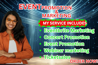 do USA event marketing, event setup, webinar promotion
