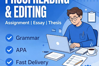 proofread, and edit your assignment
