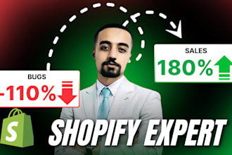 setup profitable shopify website or shopify store design