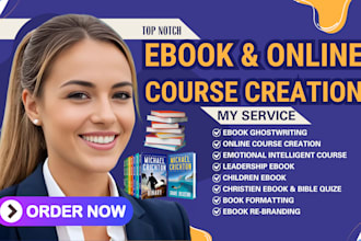 create ebook online course, leadership ebook, ebook rebranding, formatting