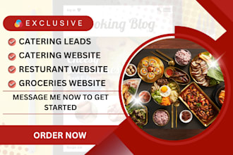 generate restaurant leads food leads catering leads bakery website