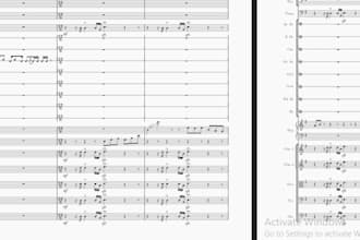 arrange, compose and transcribe your music