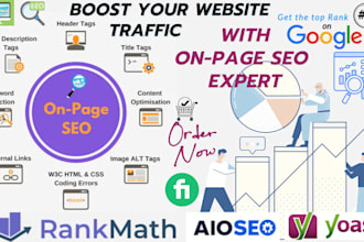 rank website higher on google with expert onpage and technical SEO