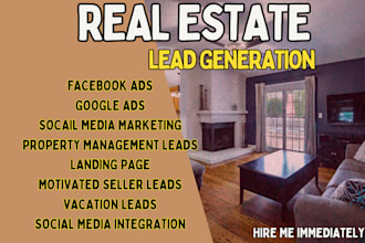 real estate leads property management leads facebook ads google ads video ads