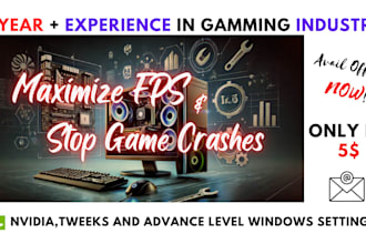 fps boost pc optimization fix your windows for gaming