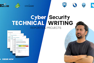 do cybersecurity technical writing and projects