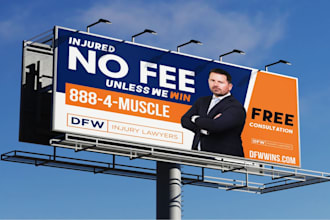 professional roll up banners and billboard design