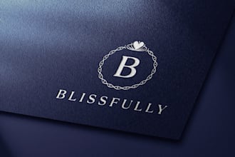 design a elegant and luxurious jewelry logo in 1 day