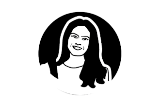 create black and white avatar illustration for you