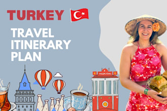 plan unique personal travel itinerary to turkey