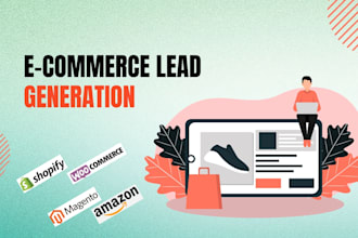 do ecommerce list building in shopify and b2b lead generation