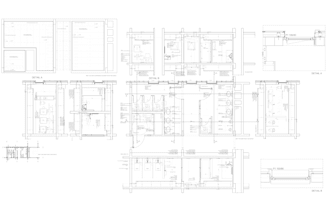 draft 2d floor and layout plans
