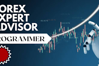 develop your trading strategy into mt4 mt5 expert advisor, indicator, forex eas