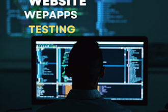 do QA manual and automation testing for your website